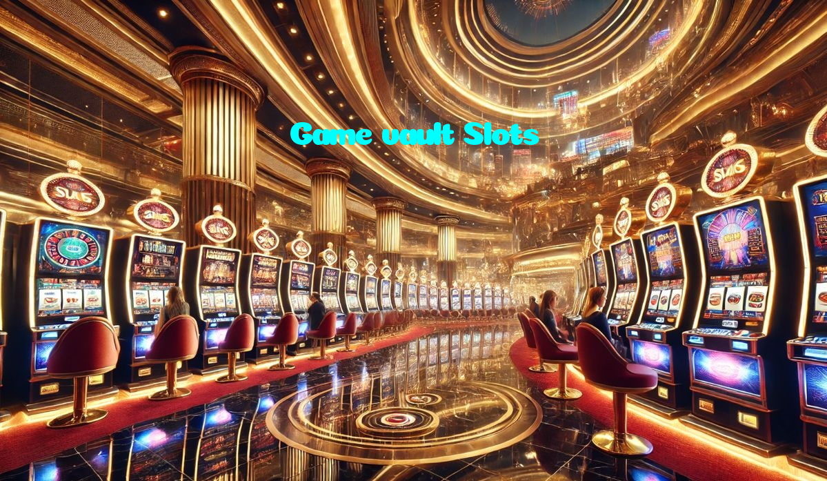 Game vault Slots casino presented on mobile device in Pakistan with slots and live games